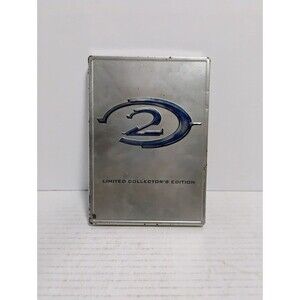 2004 MICROSOFT XBOX HALO 2 LIMITED COLLECTORS EDITION STEELBOOK CIB TESTED WORKS